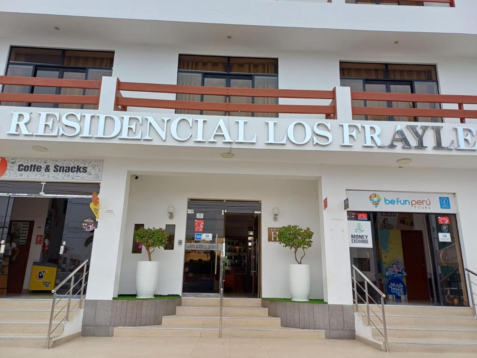 Hotel Residencial Los Frayles Paracas Exterior photo