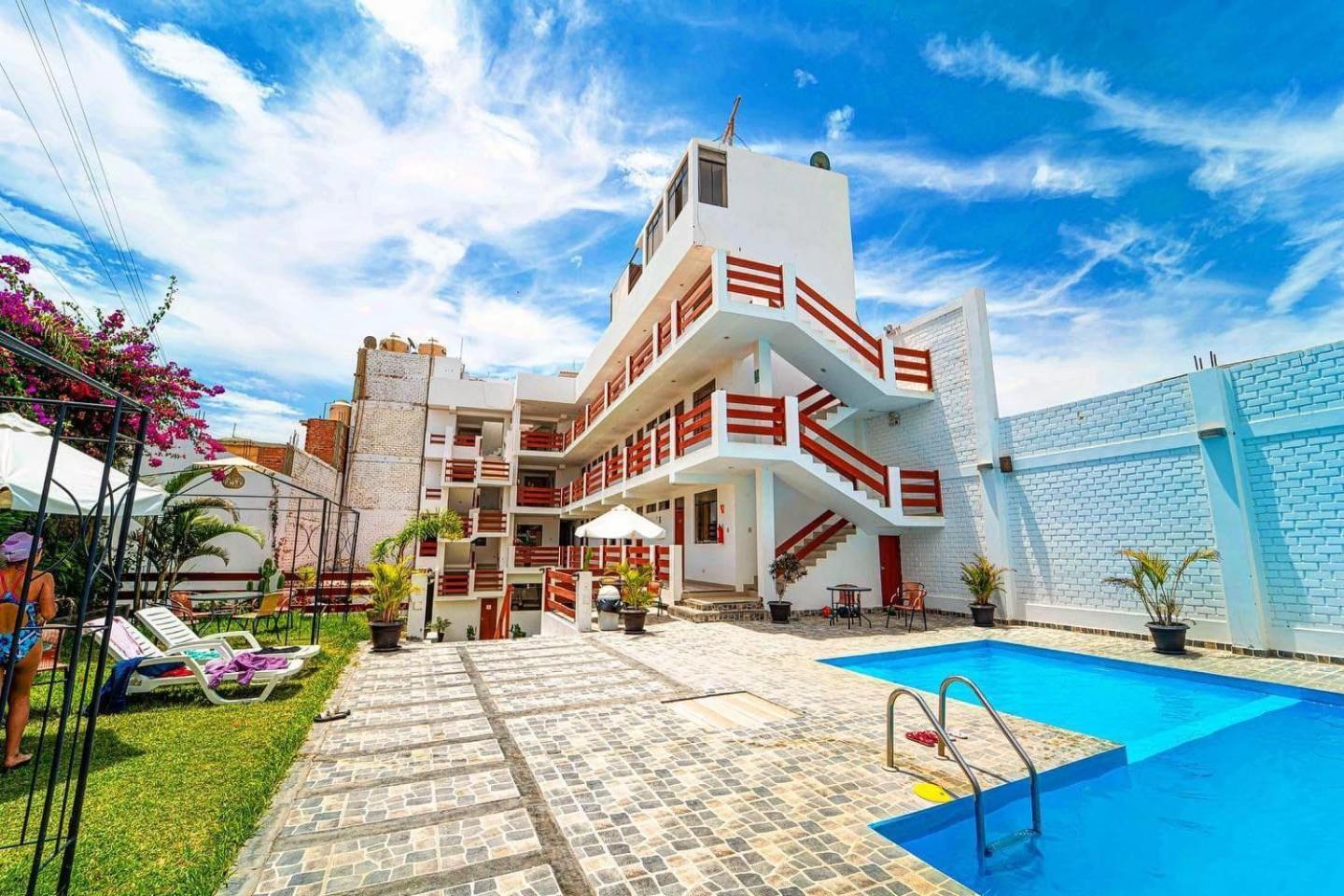Hotel Residencial Los Frayles Paracas Exterior photo